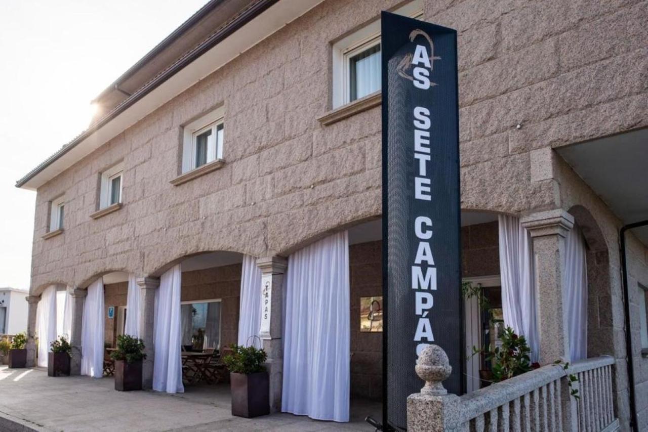 As Sete Campas Hotel Meaño Exterior foto